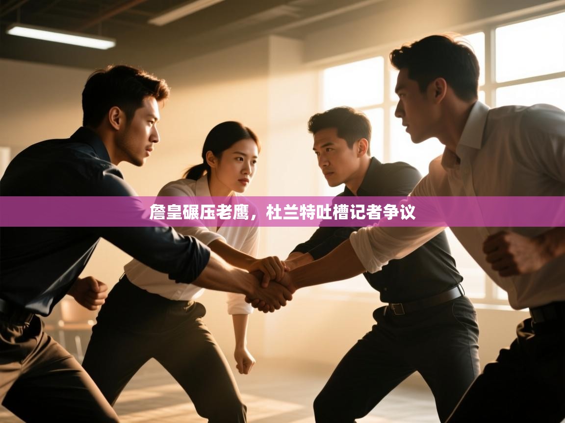 詹皇碾压老鹰，杜兰特吐槽记者争议