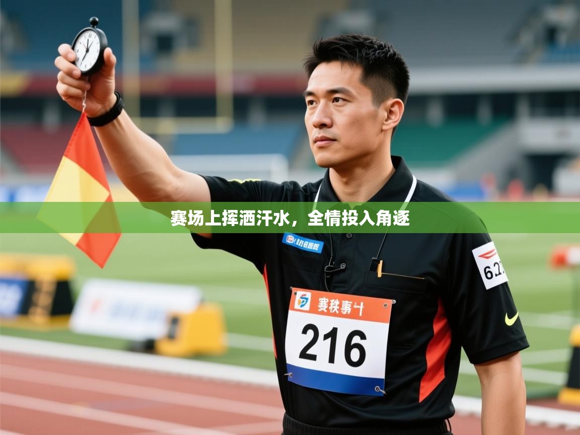 赛场上挥洒汗水，全情投入角逐