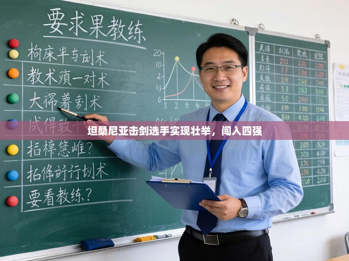 坦桑尼亚击剑选手实现壮举，闯入四强  第1张