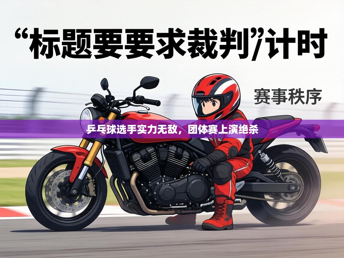 乒乓球选手实力无敌，团体赛上演绝杀